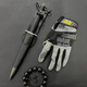
Extreme Force Commando Outdoor Sergeant Tactical Double-Edge Straight Knife High Hardness N690 Steel Outdoor Portable Survival Knife Extreme Force FS Commando Double-Edge Steel Knife 29cm-less than 60 [Givea Tactical Knife Set]