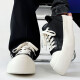 Zapatos de bonalización de derby de derby zapatos de mickey para hombres con un elevado mínimo de la calle minimalista espesa en los zapatos clásicos casuales y versátiles con zapatos de fondo, el mismo estilo que las estrellas [41]