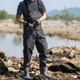 SEKOYA Luya wading pants full-body one-piece waterproof breathable half-length fishing pants for the sea and rain pants for stream fishing and outdoor