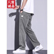 凡客诚品（VANCL）天丝牛仔裤男款夏季薄款潮牌直筒宽松男士阔腿休闲长裤子男款裤子 1048#蓝色 M  90-110斤