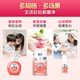 Lion Qujing Foam Antibacterial Foam Hand Sanitizer Berry Strawberry Fragrance 250ml+200ml*3 Thick Foam Mild