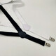 Queen Trip Männer und Frauen Kinder hängen Belt Babyhosen Gurt Clip Fashion Riemen mit Schuluniformbühne Schwarz schwarz