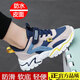 Ye Yu Peac Children's Sneakers Jungenschuhe Spring- und Herbststil Leder wasserdichte mittelgroß