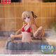 Sega authentique sega luminasta jeune garçon à tête de cochon Sakurajima Mai robe d'été et figures de paysage Nouveau siècle Evangelion Rei Ayaha