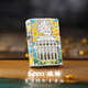ZIPPO lighter official sterling silver luminous enamel eight directions come to finance windproof kerosene to send gifts from male elders. Sterling silver eight directions come to finance [new machine without oil] DY9918