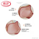 LangSha (LangSha) light luxury high-end underwear for women with lace W cup crossed beautiful back bra small breasts gathered upper support anti-sagging bra brick red (set) 75C 34 (book cup)