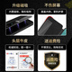 Demany Daymony Demany Huawei Mate40Pro Case de teléfonos móviles Mate40e Flap magnética de cuero Cubierta protectora + Serie NUEVA 40RS Porsche Alti-Fall Black (Modelo de stent magnético de cuero) + Película Huawei Mate40Pro/40EPRO