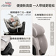 宝得适（BRITAX）宝宝儿童安全座椅0-7岁isize认证正反360°旋转成长骑士Air LUX 成长骑士air lux挪威森林绿