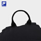 FILA【天行者】斐乐双肩包轻量内里抗菌户外包健身运动包大容量书包 正黑色-BK XS