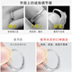 XD live ring sealing artifact fixed diy transparent protective cover to prevent falling off invisible waterproof adjustable ring size 8ML 1 bottle + 1 baking lamp