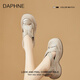 Daphne Daphne dicke Lochschuhe für Frauen für Frauen im Sommer 2025 Neue kleine, lässige Strandsandalen und halbe Hausschuhe