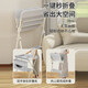 Merchants Domainless Diaper Table Baby Care Table Baby Diaper Change Table Newborn Baby Baby Bath Massage Touch Table Foldable Multifunctional Gray Plus Mobile Lifting Model + Storage Rack + Drying Clothes