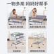 Benmai Diaper Table Baby Care Table Baby Newborn Foldable Multi-Function Touch Table Diaper Change Bath Massage Gray Basic Store