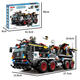 Hao Chuang Children's Toy Power Boy assemblage des blocs de construction Série de déformation de la police spéciale Modèle de prise de véhicule blindé Thunder Véhicule de transport armé lourd 1585