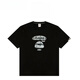 AAPE Trendy Brand Ape Pure Cotton New Affe Kopf Sommer vielseitig lose kurzärmelige Tarn-Cartoon-Buchstaben gedrucktes T-Shirt 723# White L.