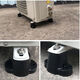 Dingniu air conditioning bracket outdoor unit shock-absorbing pad shock-proof and noise-reducing floor-standing waterproof elevated shelf rubber base universal XD-3A oval 1-3P universal