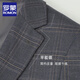 ROMON (ROMON) 2025 new suit jacket for men business professional formal wear casual single slim and versatile suit top for men trendy brown plaid XL