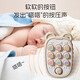Dr Ma bébé teether de dentition colle bâton bébé téléphone mobile de dentition de dentition de la colle apaisante silicone empêcher la consommation et la bouche peut être mordue rose