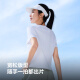 波司登25夏季新款骄阳纯棉T恤女休闲运动凉感宽松潮流短袖B250225112YH 印羽黑9755 XS  155/80A