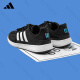 ADIDAS Adidas Trailing Shoes 2025 Summer New Outdoor Non-Slip-resistant Wear-resistant Wake-Water Shoes Mesh Breathable Sports Running Shoes Black/White JH9756 36