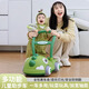 Magnétique bébé Walker Trolley Trolley Anti-Rolley Multi-fonction Walker Anti-O-LEG ENCROS ÉDUCATION BÉBÉ TOYS pour un an, Baby Walker Dinosaur Green Baby Toys for Boys and Girls Early Education Toys