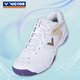 Victor Victor Atmungsaktives Anti-Rutsch-Badminton-Schuhe Vollhaut-Kee-resistente Schuhe P9200TD 9200TD-L warmes Weiß 41 (265 mm)