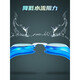 View new product View swimming goggles, racing swimming goggles for men, waterproof and anti-fog coating, female adult competition equipment, no gasket, 122 green and yellow - smaller water resistance, faster, flat light