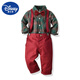 
Disney Christmas Show Clothing Children's Clothing Boys Birthday Suit Plaid Shirt Christmas Eve Overalls Event Show Dress 679 130cm