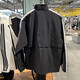 阿迪达斯 （adidas）外套男装2025夏季新款运动服梭织时尚百搭休闲立领上衣夹克KC3894 KC3892黑色/白 S