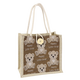TaTanice tote bag burlap bag unprinted jute bag good outing travel storage bag eco-friendly shopping bag lunch box bag