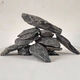 Pure natural stream stone fish tank landscaping stone flakes turtle basking back schist climbing pet rockery terrace landscaping stone 3Jin Jin equal to 0.5kg 20-30cm schist size matching