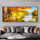 Jileduo Golden Wohnzimmer Hängende Gemälde Modernes Sofa Einfache dekorative Malerei