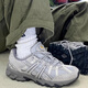 亚瑟士（asics） gel-sonoma 春季百搭男跑步鞋休闲运动鞋女 1203A547-020黑白 25 38