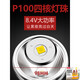 亿迈P90强光头灯充电超亮头戴式照明矿灯手电筒远射锂电户外超升级款 9923-白光升级四核P90-续航12-24