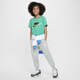 
Nike knitted trousers for children for autumn boys cone knitted cotton sweatpants official NIKE CLUB HM9272 063 color-setting dark gray 120 M
