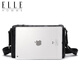 Elle Homme Men's Bagn-Sac, Camouflage Nylon Canvas Crossbody Sac, sac de téléphonie mobile résistant à l'eau, sac pour hommes de grande capacité 1131 Black