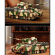 Berthalgo Lego Technic Crown Building Blocks Zweiten Weltkrieg Kv2 Deutsch Tiger T34 Sherman Tank Black Panther Modell Leopard 826 Stücke) Ferdinand Zerstörer + 2 Figuren + Waffen