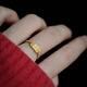 CAMPUSKINGLY Old Phoenix National Style Coin Gold Ring Women's Money String Pure Gold 999 Copper Coin Ring Ring Live Mouth Index Finger 0.01g Same Style Money Ring x Live Mouth