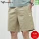 Armani Shorts de cinq points décontractés sans été haut de gamme pour les jeunes coton pur pur à la plage en coton pur mince 9224-Light G Gray M adapté à 90-105jin [Jin est égal à 0,5 kg]