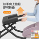 0717倒立凳家用倒立神器可折叠倒立椅瑜伽辅助健身器材倒挂器拉升级款 【基础款黑】升级U型稳固脚杆+全