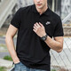Nike (Nike) T-shirt à manches courtes pour hommes 2025 Été Nouveaux vêtements de sport Polo à revers en tricot tricot à manches mi-manches Coton pur FN3895-010 Black M Hauteur recommandé 165-170 Poids 110-120Jin [Jin est égal à 0,5 kg]