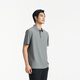 Jinba Men's Clothing (K-Boxing) [5A Antibacterial] Jinba Men's Clothing 25 Spring and Summer Anti-UV Cool Short-Sleeve Polo Shirt NPPN1592 Gray L