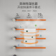 KG暗装电热毛巾架精铜暗藏毛巾杆数显隐藏入墙预埋高端定制别墅 2杆【枪灰色】全铜防水G688暗线