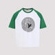 
GOLDEN GOOSE round neck contrasting color design short T-shirt men's simple and versatile color casual short-sleeved top White 12188 OPTIC WHITE One size XL
