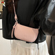 Holzspecker Sommer Super heißer kleiner Tasche für Frauen 2025 Neues lässiges vielseitige Crossbody -Tasche modische einfache einzelne Schulter -Achsel kleine quadratische Tasche Schwarz