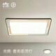 Yingtang 2025 new store Guanghui WCX11965 living room lights home bedroom ceiling lights modern and simple Guanghui 1095*695mm160W white and black