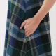Vestido de falda para mujer Muji Women's Madras revisado para mujeres 25 Summer Nuevo BC2NMA5S Green Mided M (160/84a)