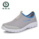 
Woodpecker Spring Women's Mesh Shoes 2025 New Mesh Breathable Sneakers Female Mom Steps Couple Casual Mesh Shoes 687 Women Light Gray 35