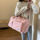 Travel bag women's handbag large capacity light portable to be delivered storage short-distance swimming fitness packaging clothes duffel bag rice white