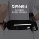 Bolsa de cintura Huili para hombres y mujeres deportes corriendo al aire libre estilo de ajuste cercano de ajuste delgado y de moda Bolsa de cintura ultra ligera para hombres negros